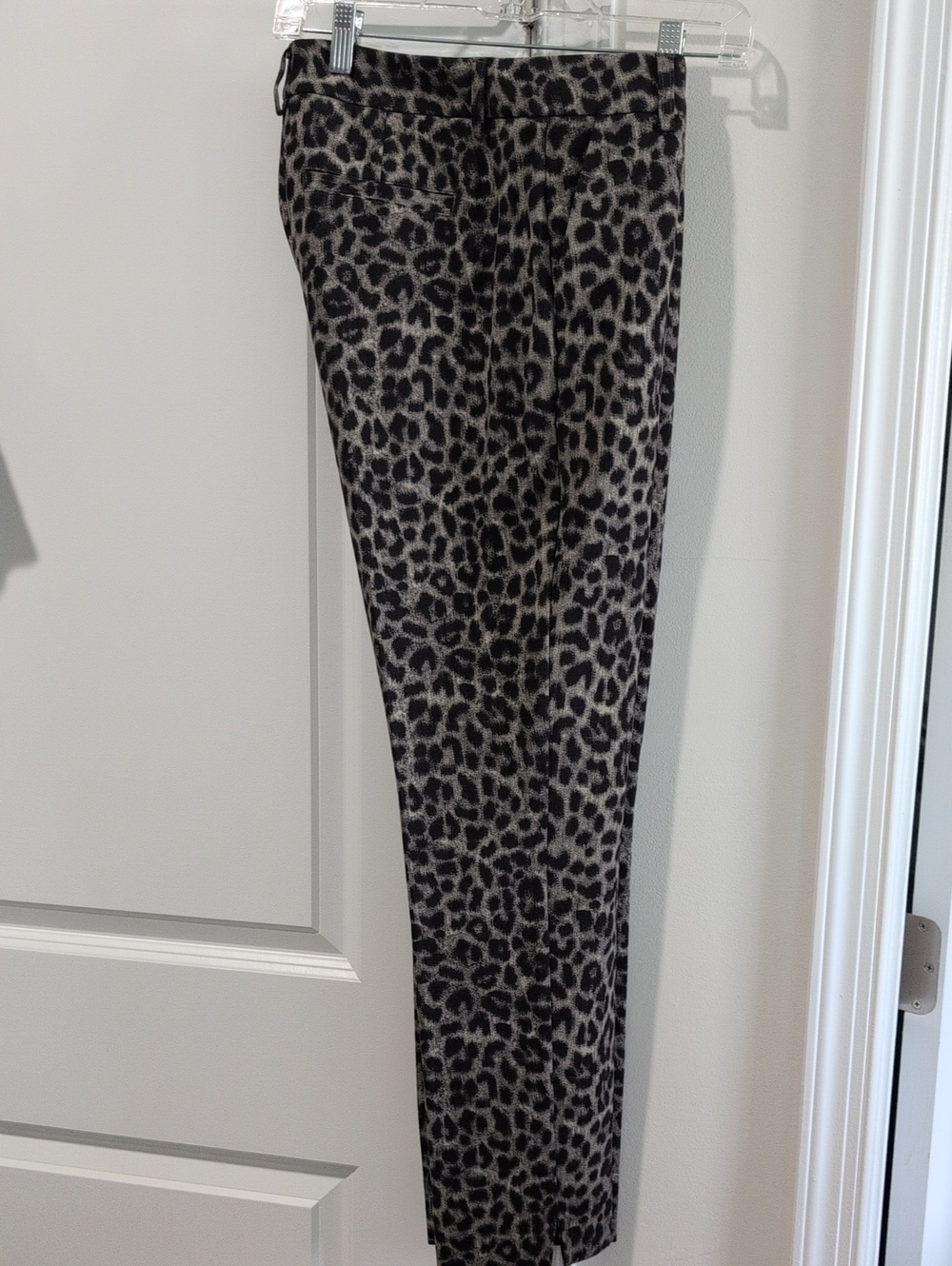 NWT CAbi 3393 Jungle Trouser Pants in Animal Brown Black